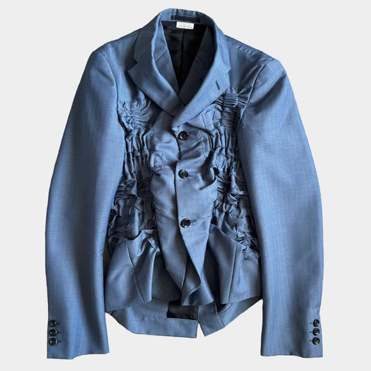COMME DES GARCONS HOMME PLUS 19SS Crazy Suit Tailored Jacket Blue Size XS