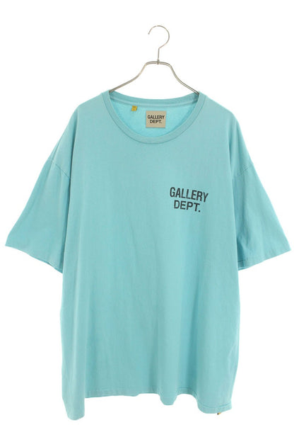 Gallery Dept. Logo Print T-Shirt Blue Size 2XL