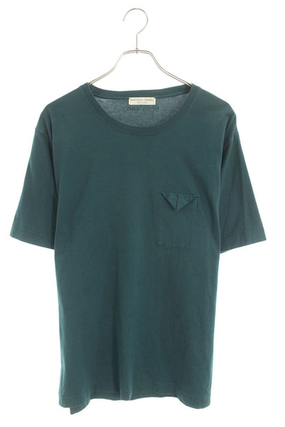 Bottega Veneta Cotton Crewneck T-Shirt Green Size XXL