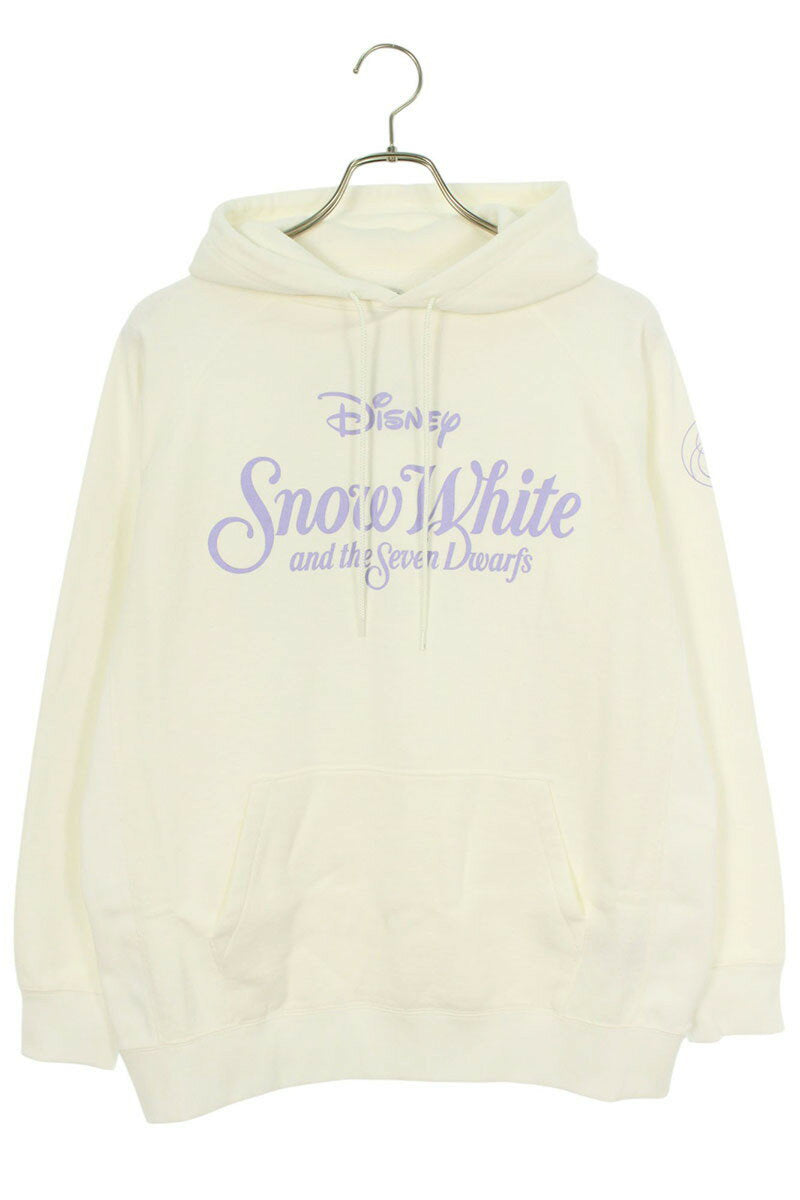 SEQUEL 24AW white Print Pullover Hoodie White Size S