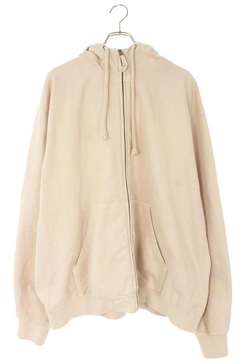 Maison Margiela 24AW embroidery Logo Hoodie Beige Size XS
