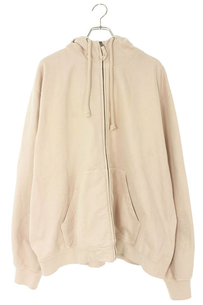 Maison Margiela 24AW embroidery Logo Hoodie Beige Size XS