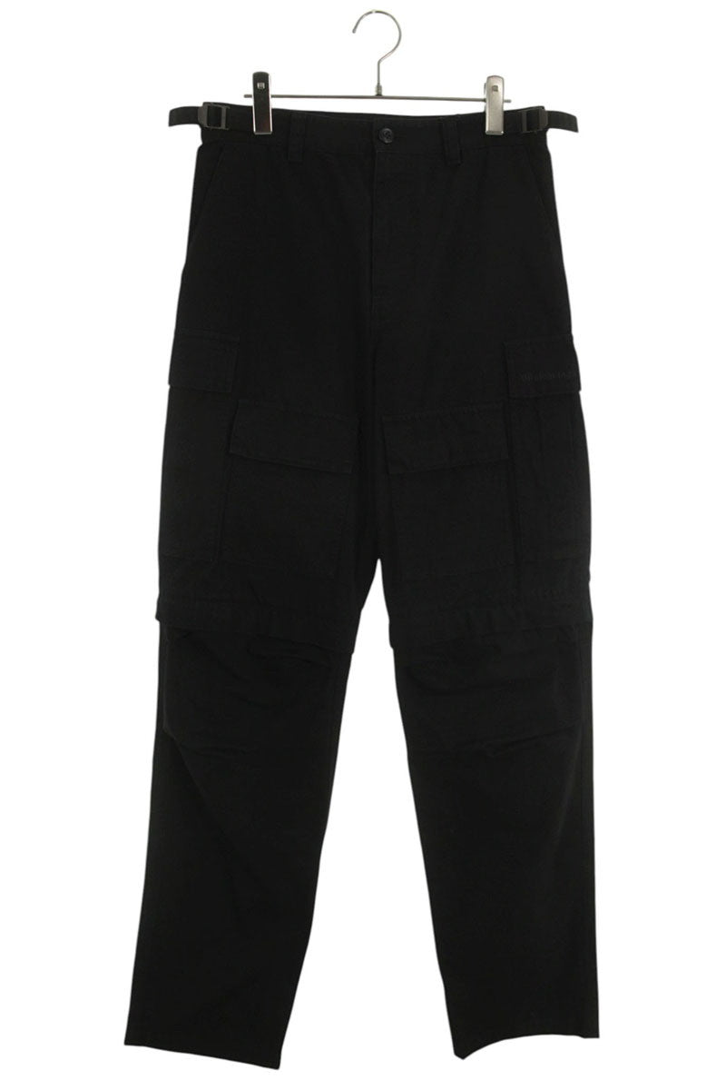 Balenciaga 22AW Cargo Long Pants Black Size XXS