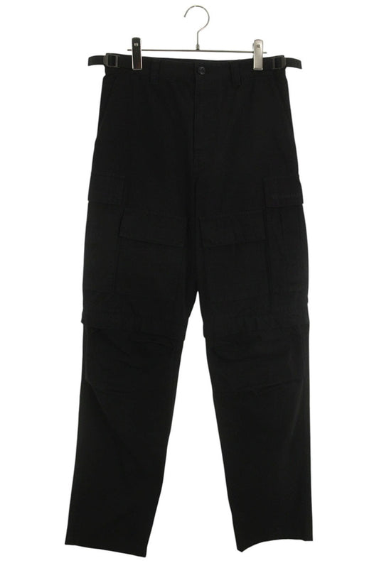 Balenciaga 22AW Cargo Long Pants Black Size XXS