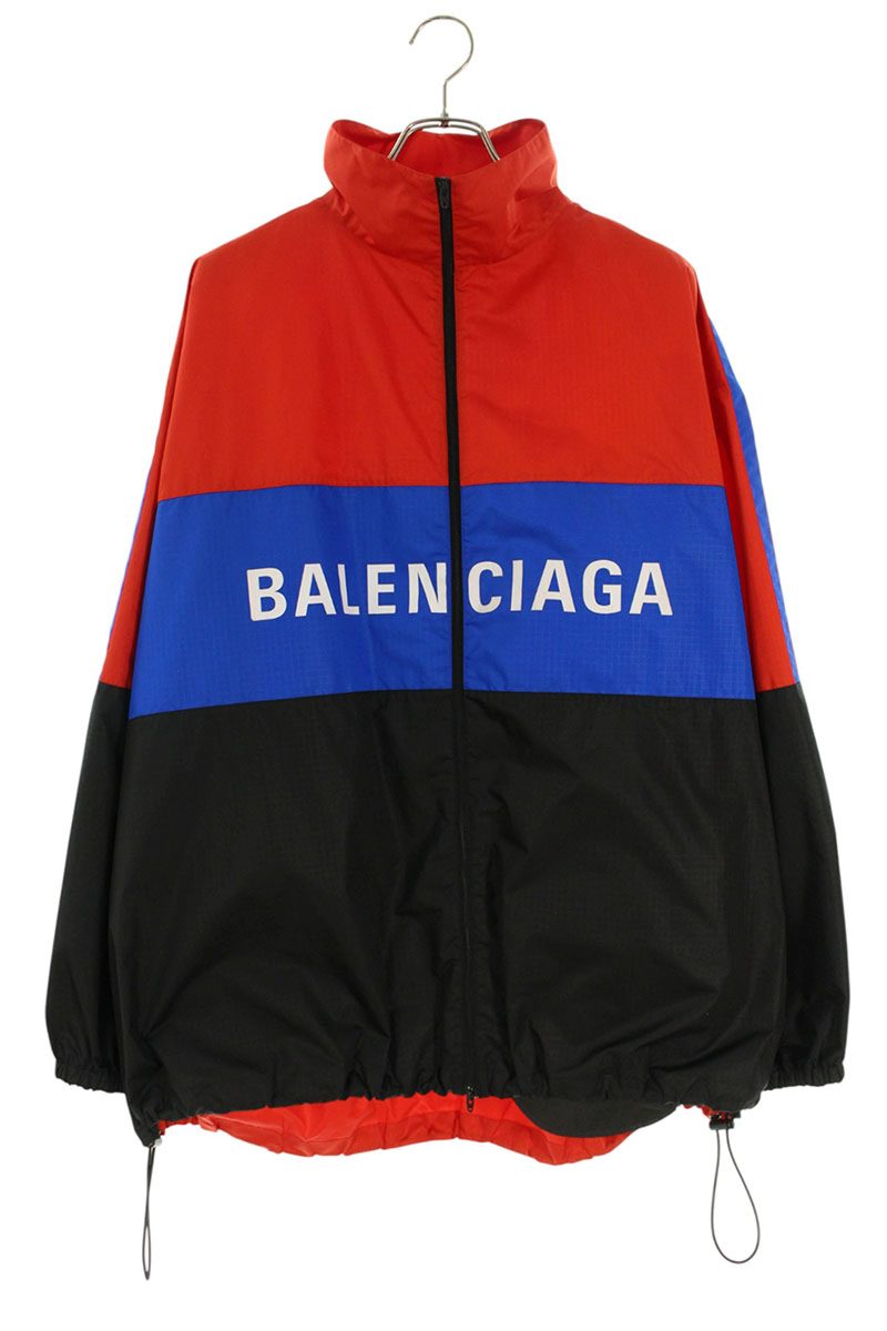 Balenciaga Blouson Red x Blue x Black Size S