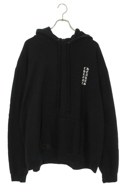 Chrome Hearts SWTSHRT PLVR Logo Print Pullover Hoodie Black Size XL