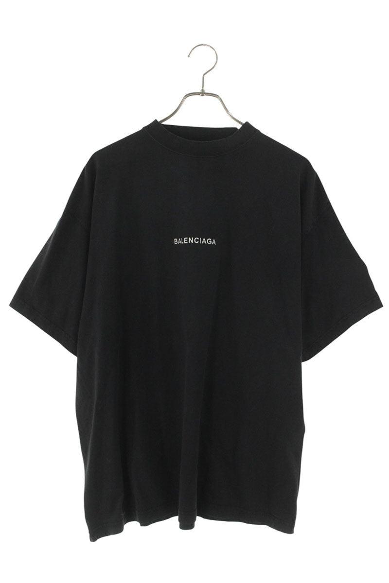 Balenciaga 25AW Patchwork T-Shirt Black Size L