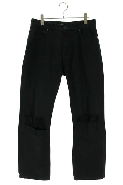 Balenciaga Denim Pants Black Size XS