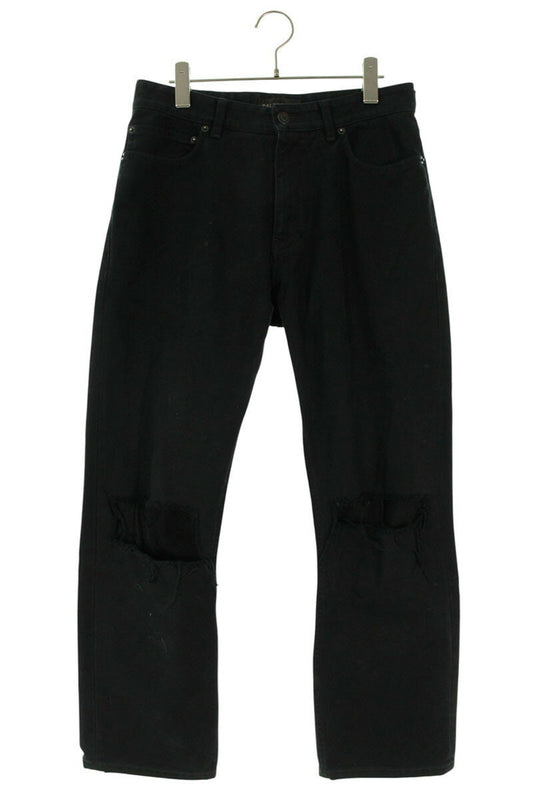 Balenciaga Denim Pants Black Size XS