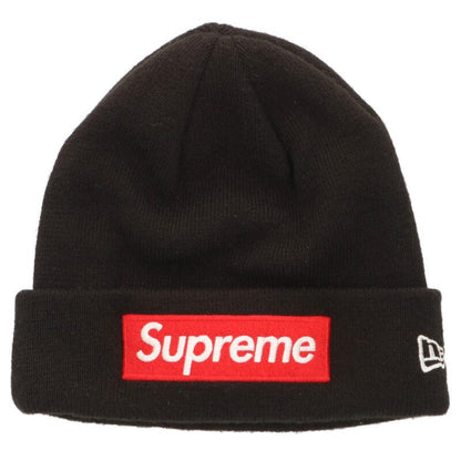 Supreme Logo Beanie Black Size ONE SIZE