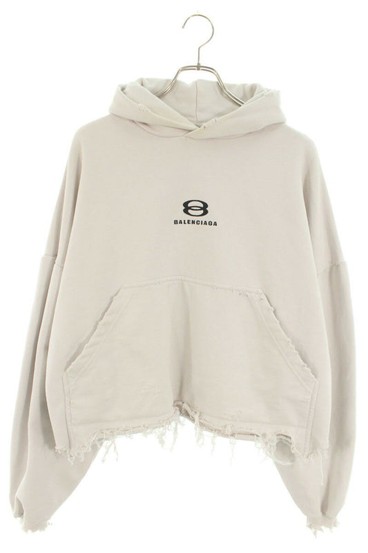Vintage Balenciaga Tops - BALENCIAGA Unity Sports Pullover Hoodie White Size M - Authentic Archive
