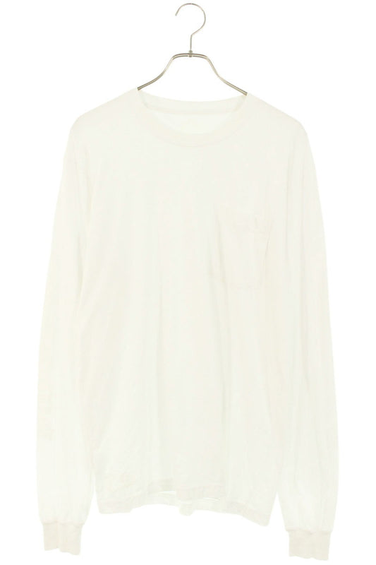 Chrome Hearts Neck Logo Long Sleeve Tee White Size L