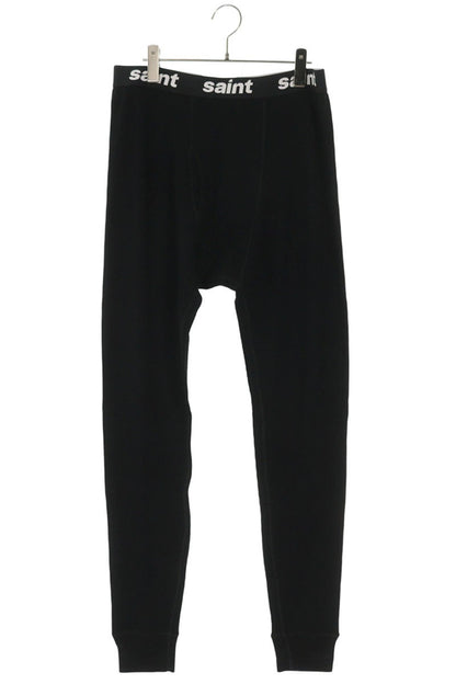 Saint Michael 25SS thermal Long Pants Black Size L