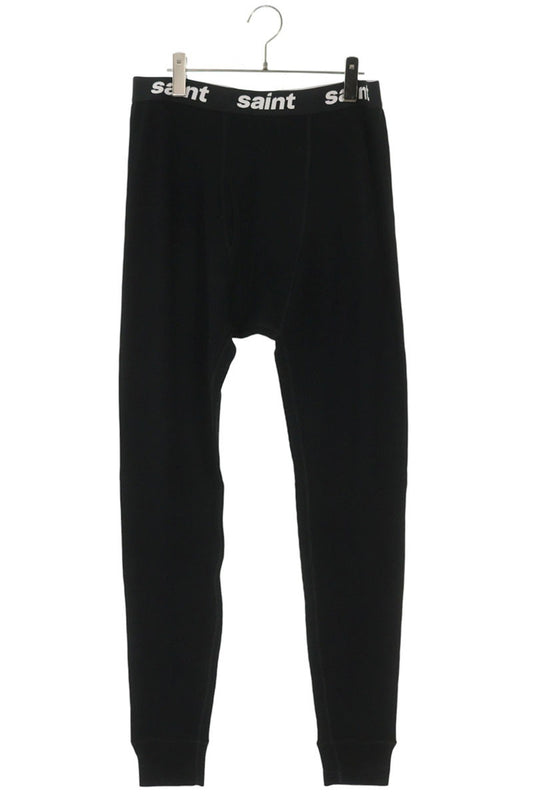 Saint Michael 25SS thermal Long Pants Black Size L