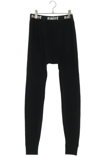 Saint Michael 25SS thermal Long Pants Black Size S