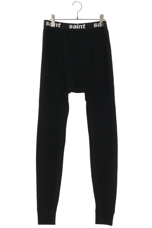 Saint Michael 25SS thermal Long Pants Black Size S