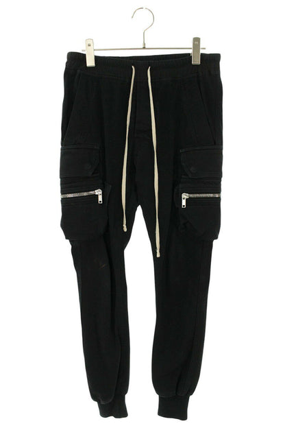 Rick Owens BA Cargo Long Pants Black Size 34