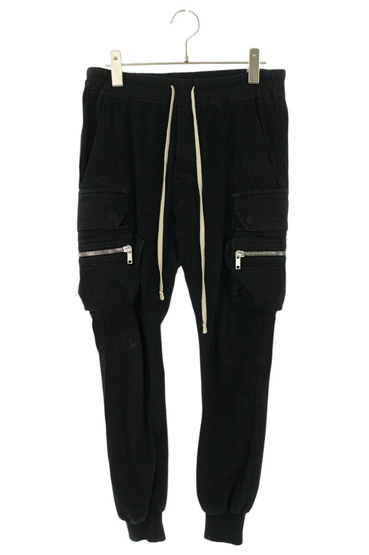 Rick Owens BA Cargo Long Pants Black Size 34