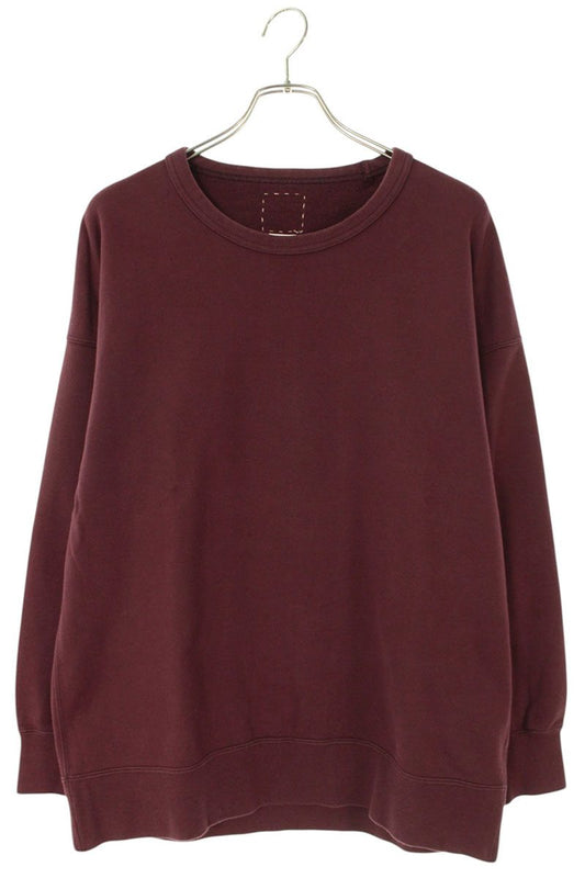Visvim 18AW Crewneck Sweatshirt Red Size 2