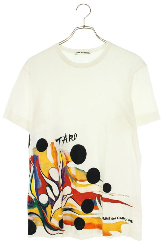 Comme des Garcons 12AW Print T-Shirt White Size S