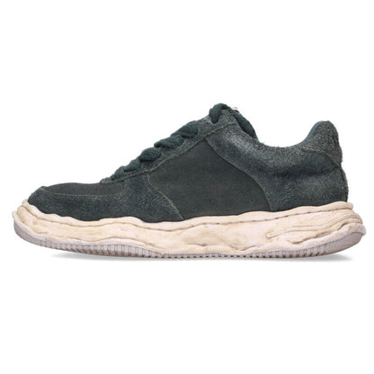 MIHARAYASUHIRO Leather Sneakers Green Size 44
