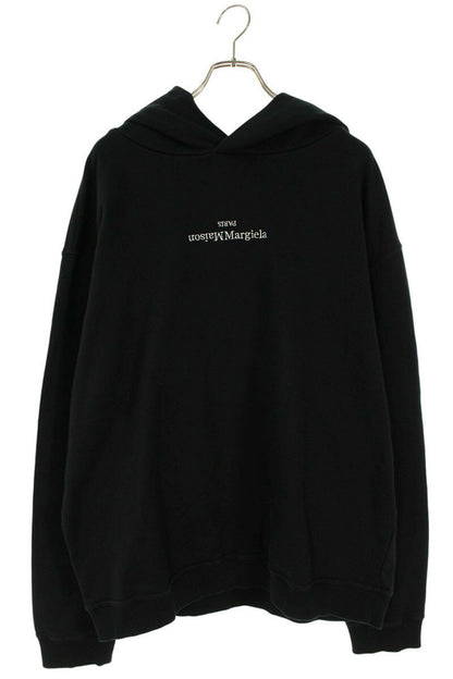 Vintage Maison Margiela Tops - Maison Margiela Logo Embroidered Pullover Hoodie Size L - Authentic Archive