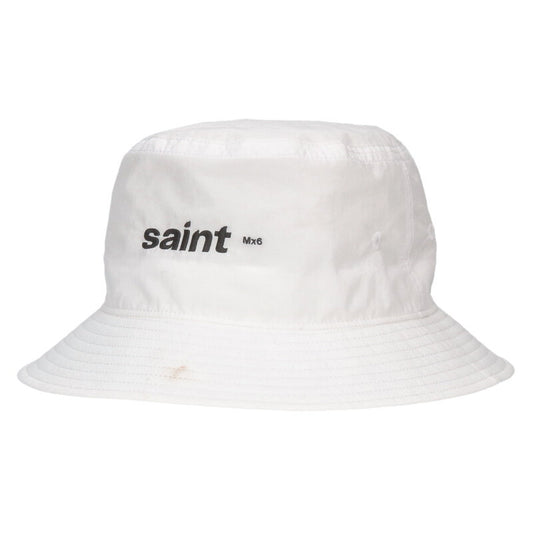 Saint Michael 25SS SAINT Logo Bucket Hat White Size ONE