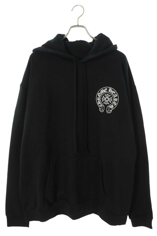Chrome Hearts SWTSHRT PLVR LTD Horseshoe Print Pullover Hoodie Black Size XXL