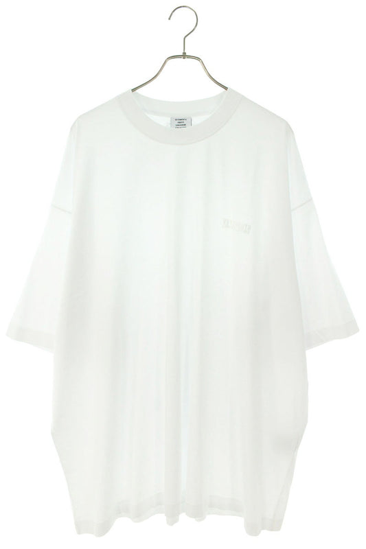 Vetements 24AW embroidery Logo T-Shirt White Size L