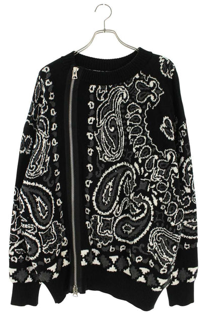 Sacai 22SS Knit Sweater Black Size L