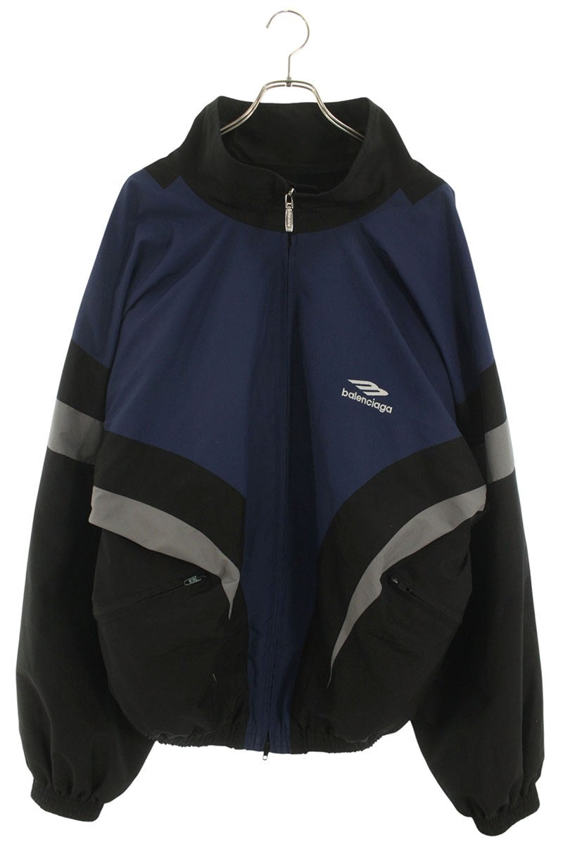 BALENCIAGA Oversized Multi-Color Blouson Jacket Size M