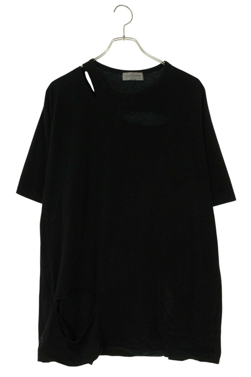 YOHJI YAMAMOTO POUR HOMME 25SS T-Shirt Black Size L