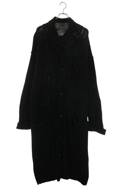 YOHJI YAMAMOTO POUR HOMME 25AW High Neck Cardigan Black Size L