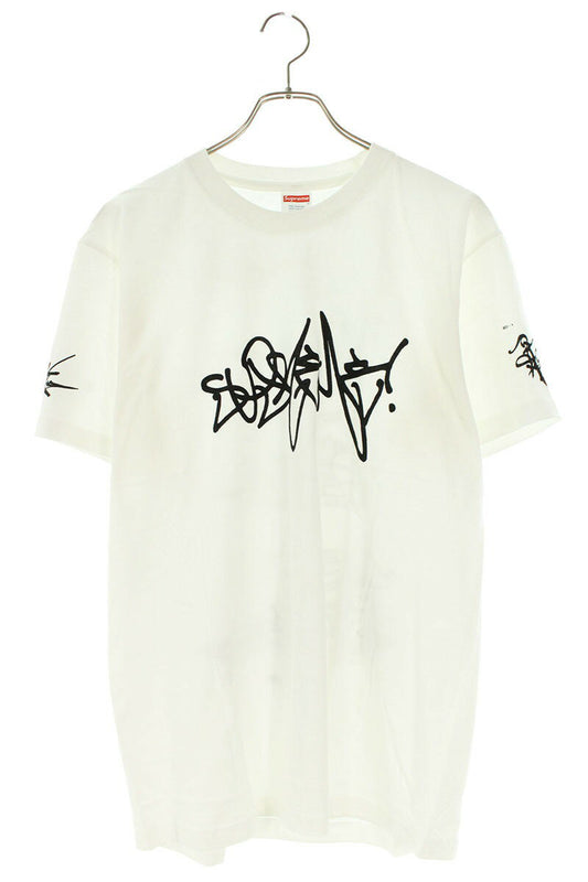 Supreme 20SS Rammellzee tag tee Print T-Shirt White Size M