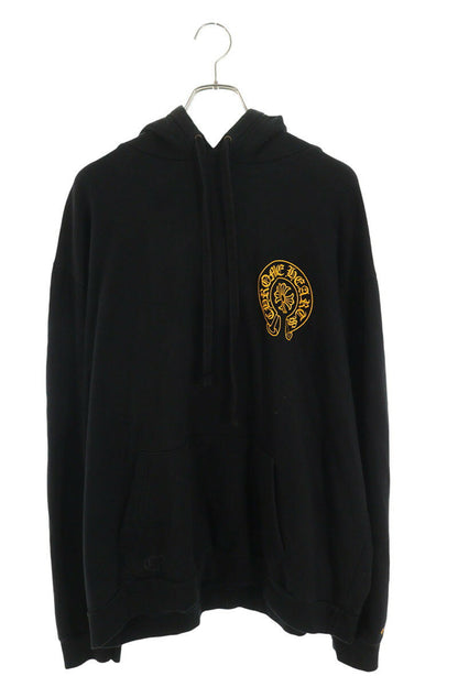 Chrome Hearts WWW.CHROMEHEARTS.COM HOODIE Black x Yellow x Silver Size XL