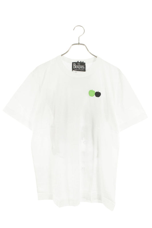 Comme des Garcons Print Embroidered T-Shirt White Size XL