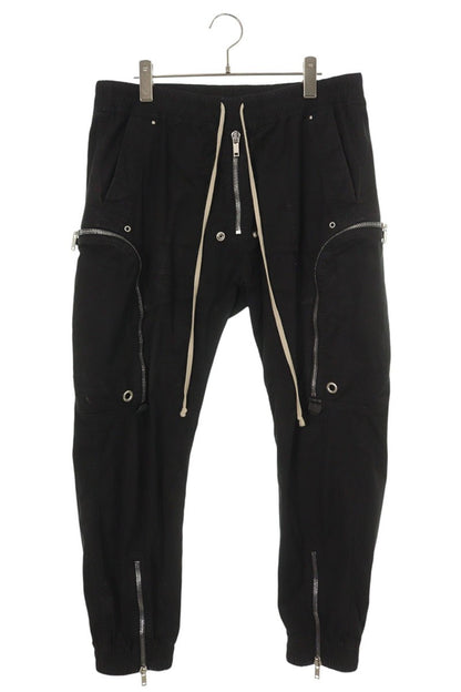 Rick Owens BAUHAUS CARGO TE Long Pants Black Size 52