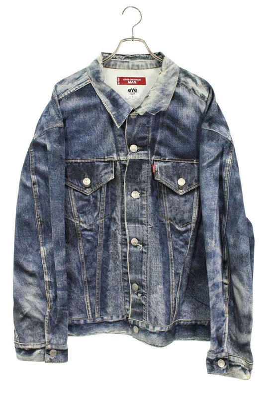 Comme des Garcons Denim Junya Watanabe x Levi's Jacket Blue Size L