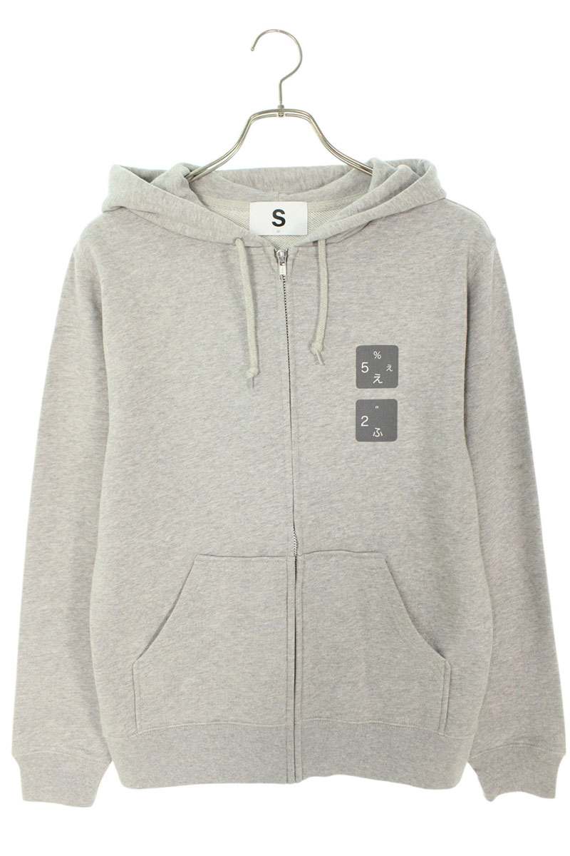 Fragment Design x SEQUEL 24SS Logo Print Hoodie Gray Size S