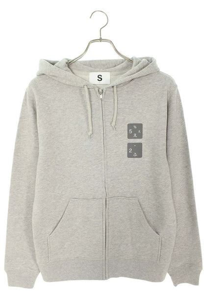 Fragment Design x SEQUEL 24SS Logo Print Hoodie Gray Size S