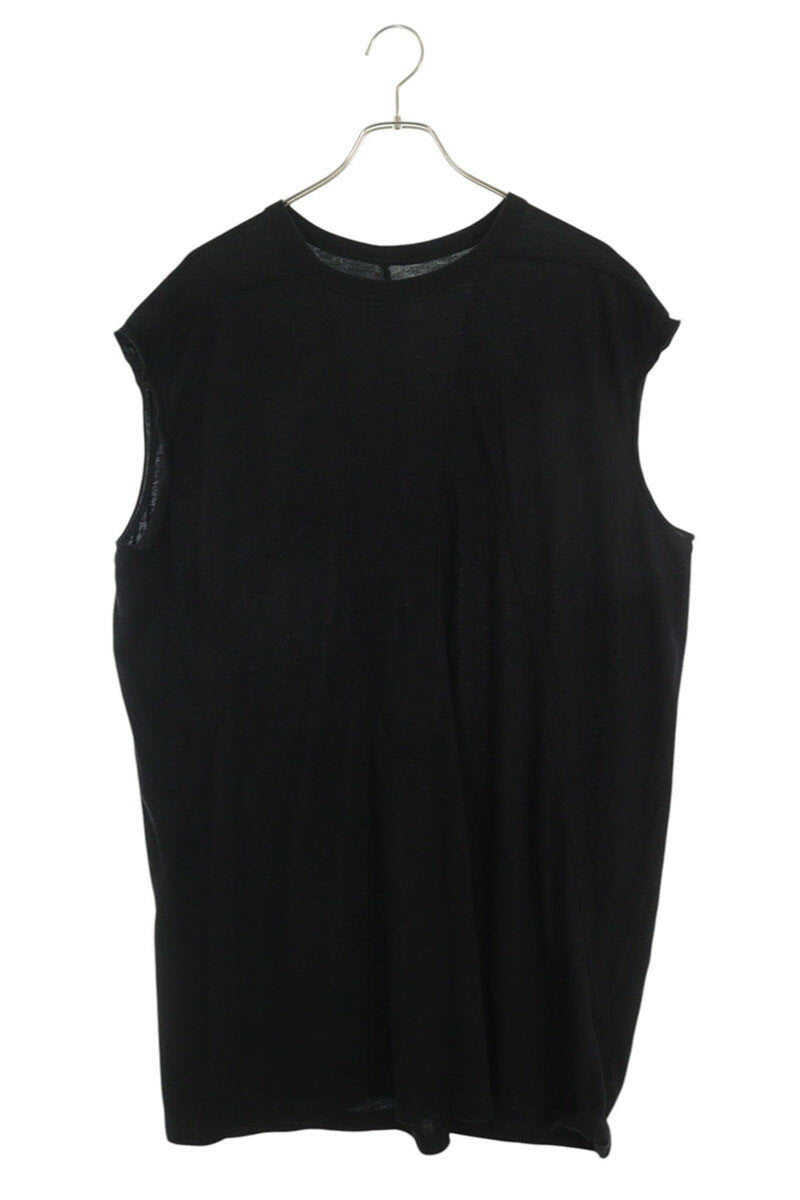Rick Owens 25AW Splintered Tarp Sleeveless Top Black Size L