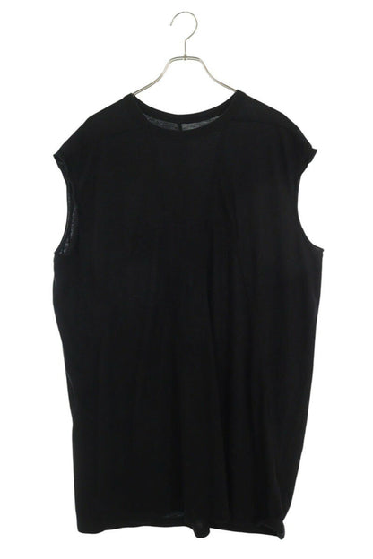 Rick Owens 25AW Splintered Tarp Sleeveless Top Black Size L