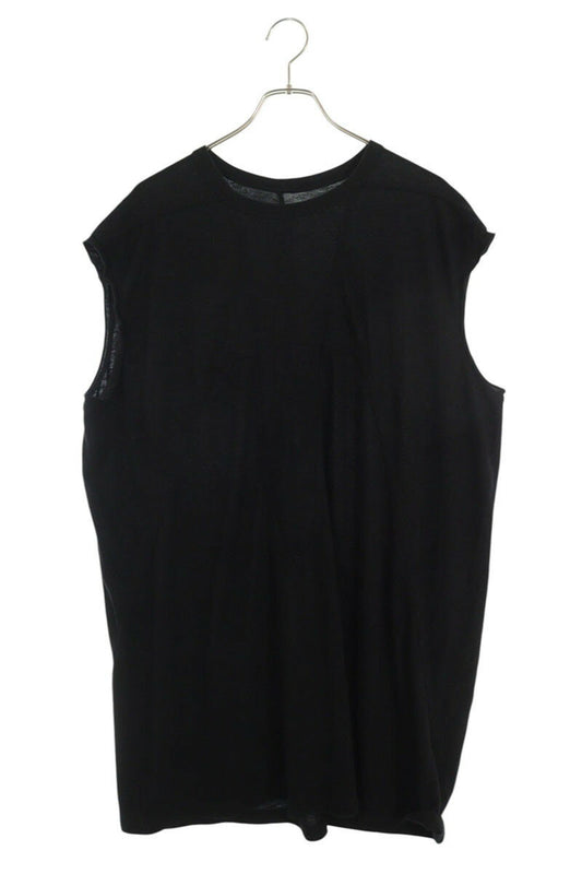 Rick Owens 25AW Splintered Tarp Sleeveless Top Black Size L