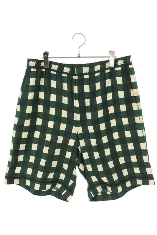 Prada Print Silk Pants Green x White Size US 34
