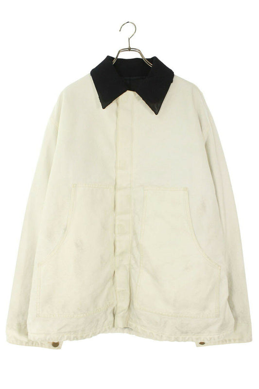 Prada 24AW Vintage Blouson White x Blue Size L