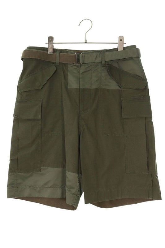 Sacai Cotton Pants Green Size 32