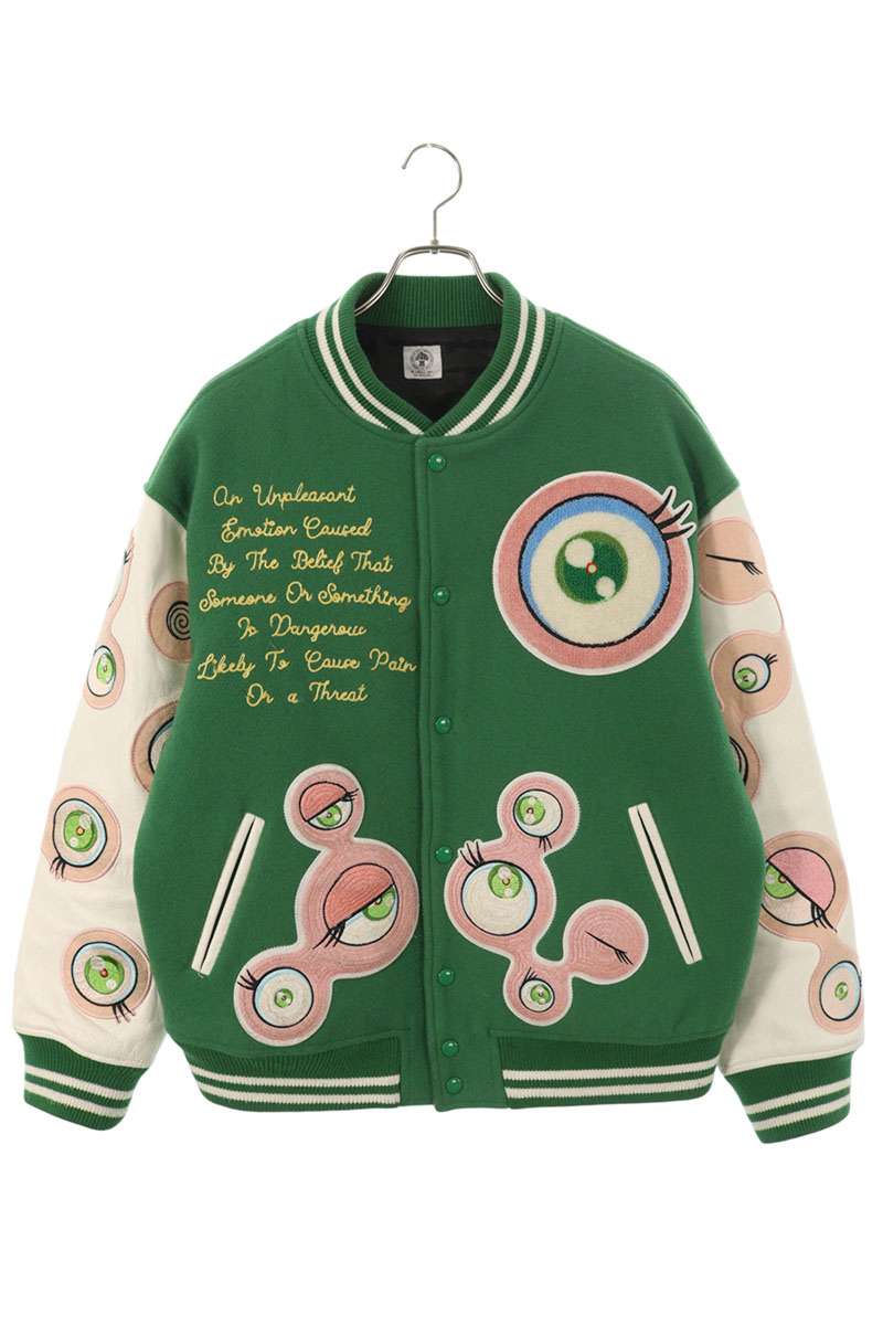 Saint Michael x MURAKAMITAKASHI 21AW Patchwork Jacket Green Size M