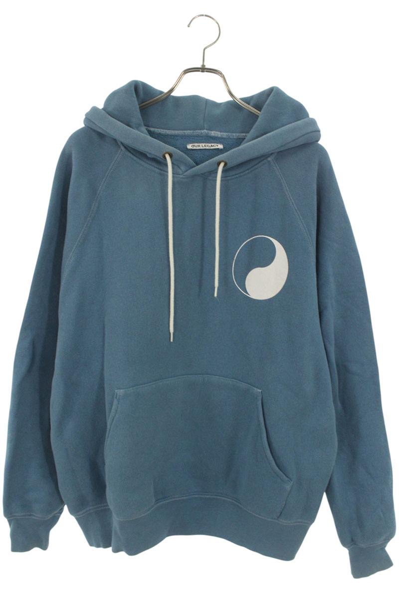 Our Legacy Crewneck Hoodie Blue Size 50