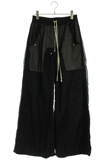 Rick Owens 24SS OR Wide Long Pants Black Size 46