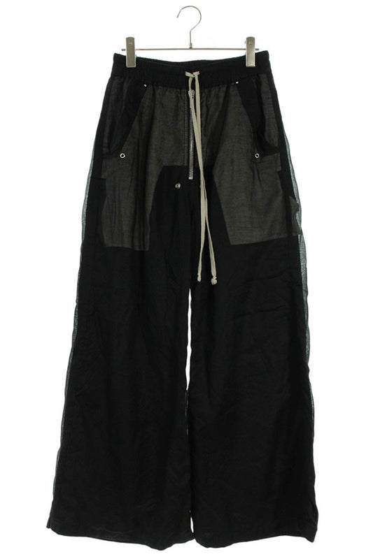 Rick Owens 24SS OR Wide Long Pants Black Size 46